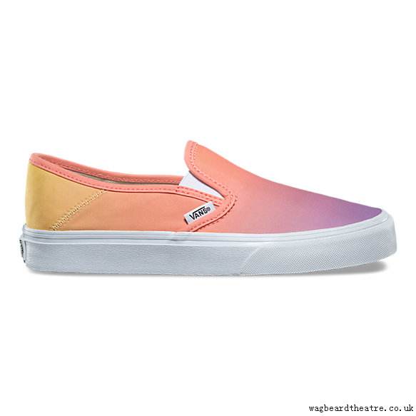 Cut-Price Vans Shoes For Women (Sunset Fade) - Slip-On SF - 16019342